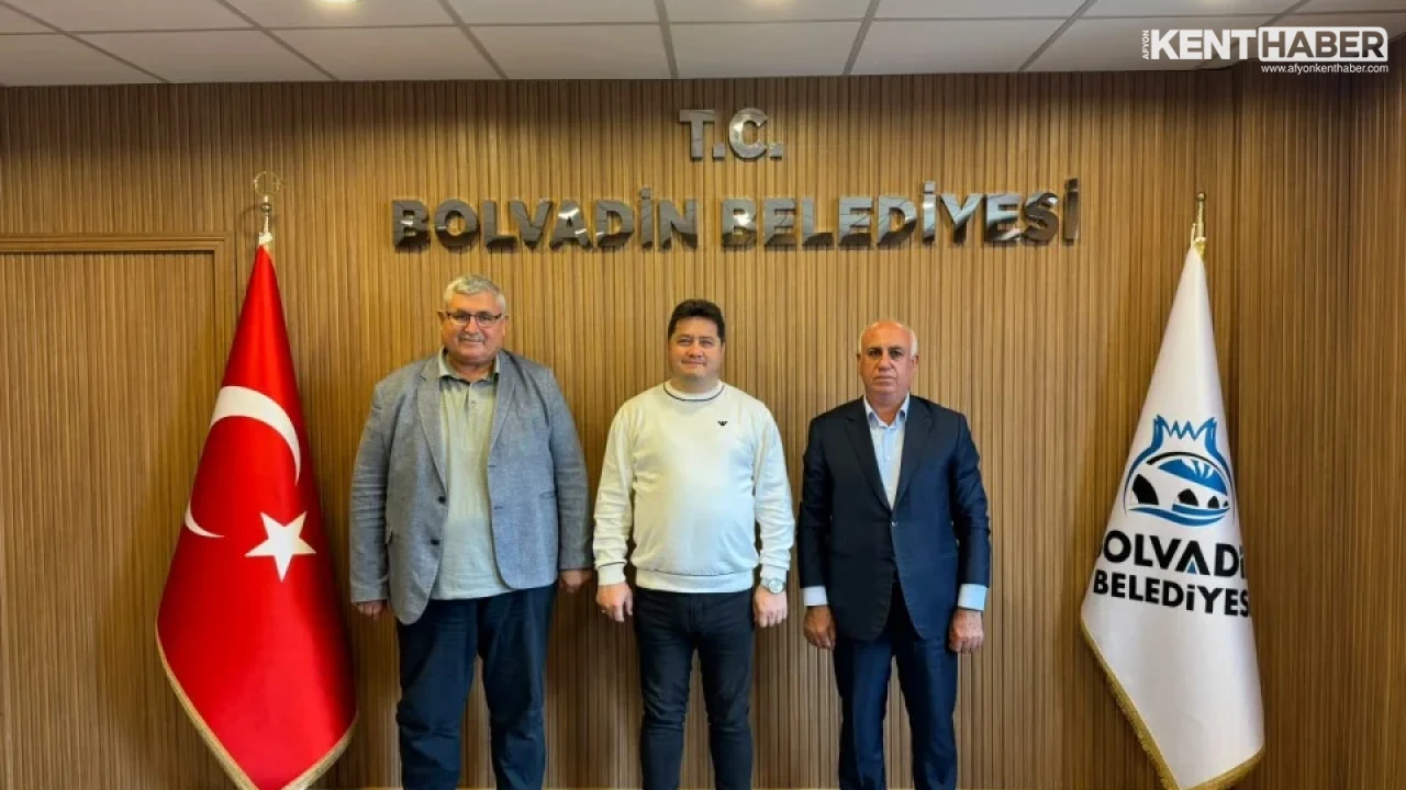 Adıyaman ve Kahta Ziraat Odası Başkanlarından Bolvadin Belediye Başkanı Derviş Aynacı'ya Makam Ziyareti - Detay Görsel 2