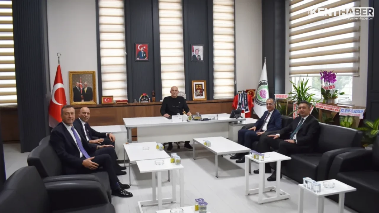Afyonkarahisar Ticaret Borsası Başkanı Mehmet Mühsürler’e Ziraat Bankası Heyetinden Nazik Ziyaret