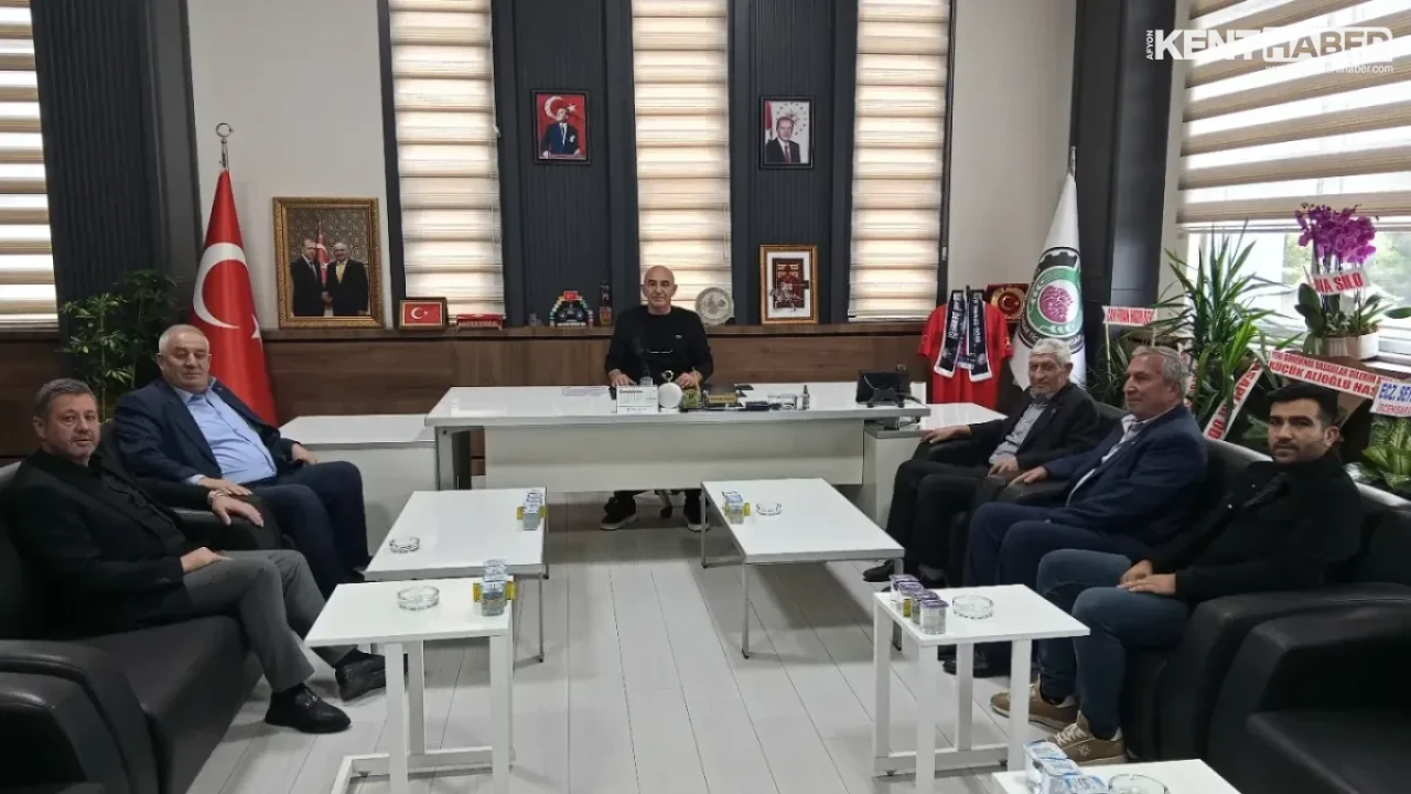 Afyonkarahisar Ziraat Odası’ndan Ticaret Borsası Başkanlığına Hayırlı Olsun Ziyareti