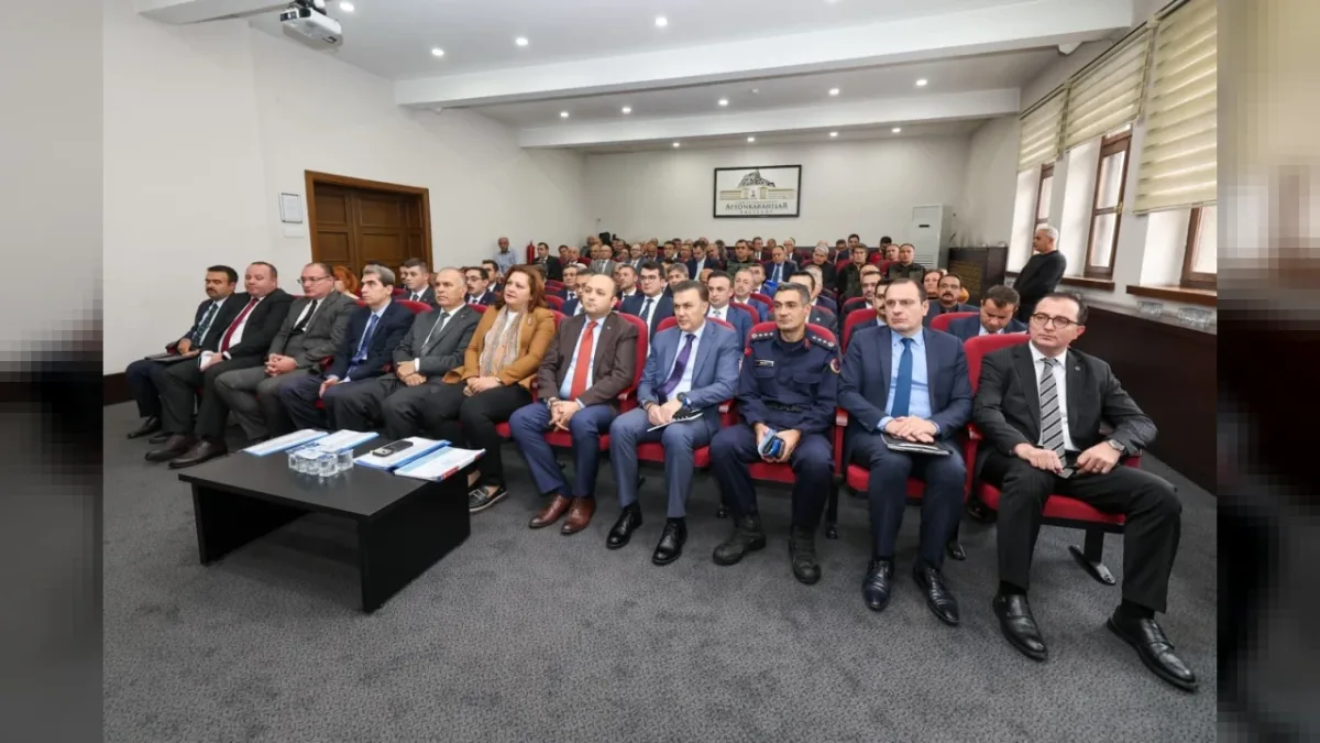 Sandıklı Belediye Başkanı Adnan Öztaş İl Koordinasyon Kurulu Toplantısı’na Katıldı