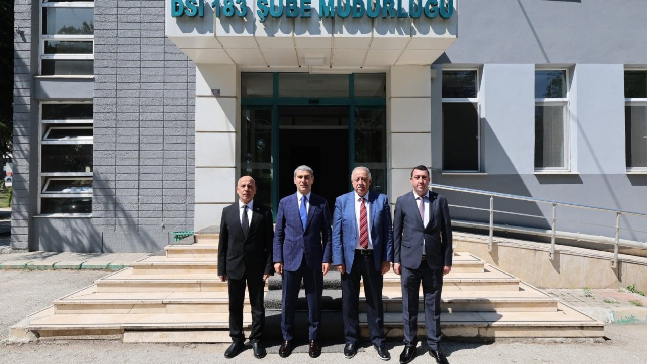 VALİ AKTAŞ'TAN DSİ ZİYARETİ