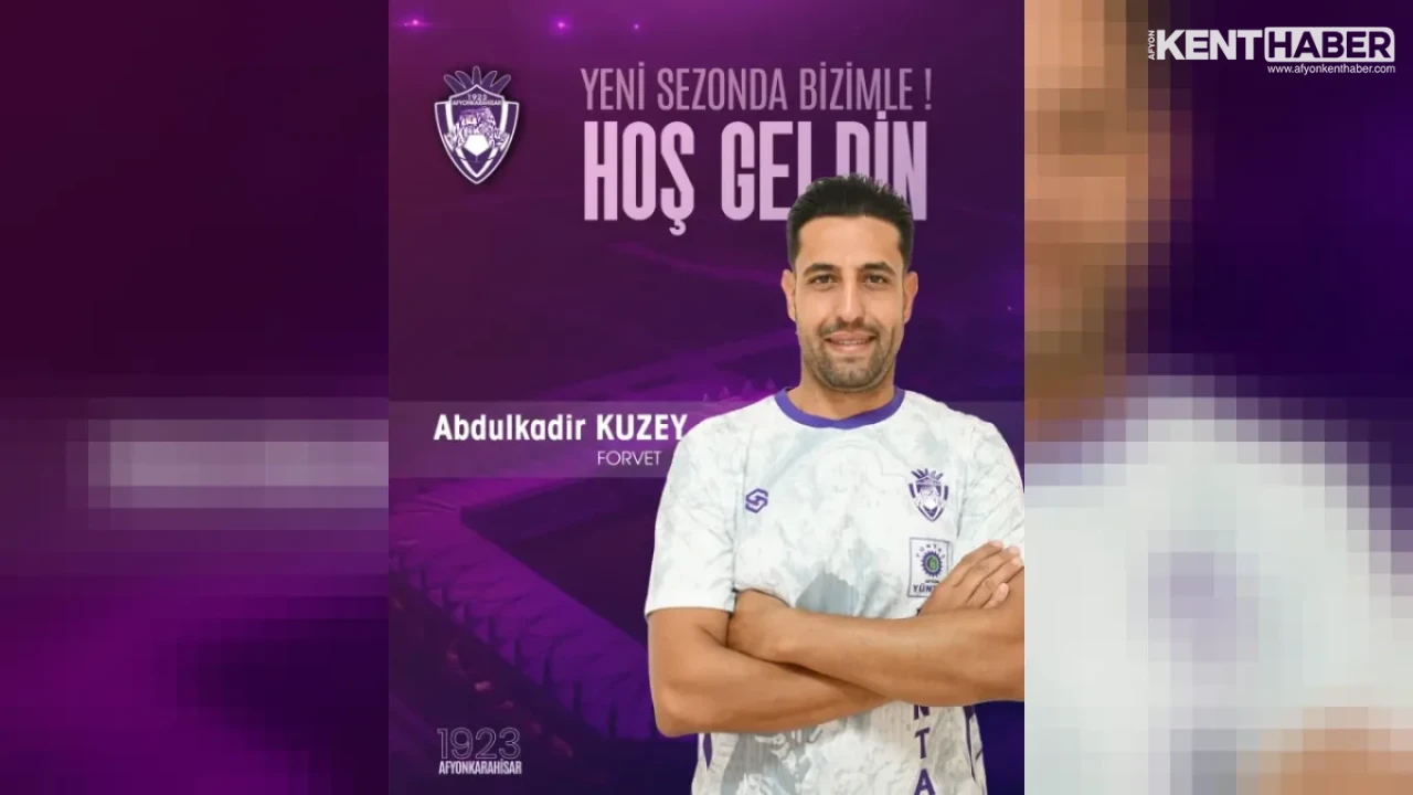 1923 Afyonkarahisarspor’dan Transfer Atağı: Golcü Abdulkadir Kuzey Kadroda