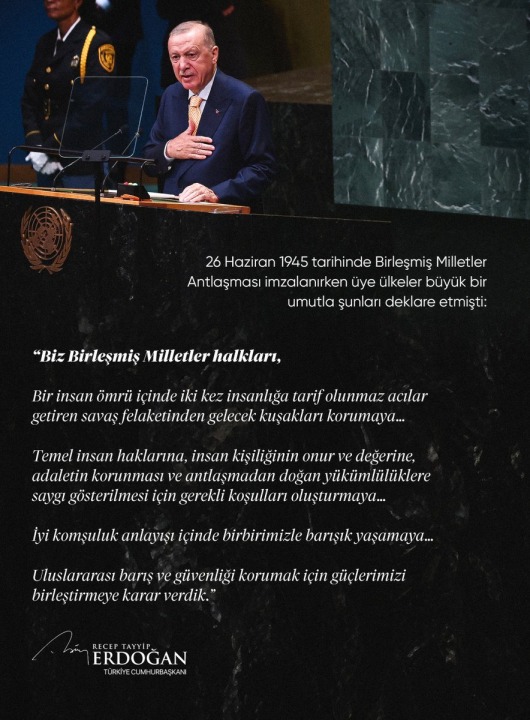 Birleşmiş Milletler Antlaşması’nın Üzerinden 81 Yıl Geçti: Küresel Barış İçin Bekleyiş Sürüyor