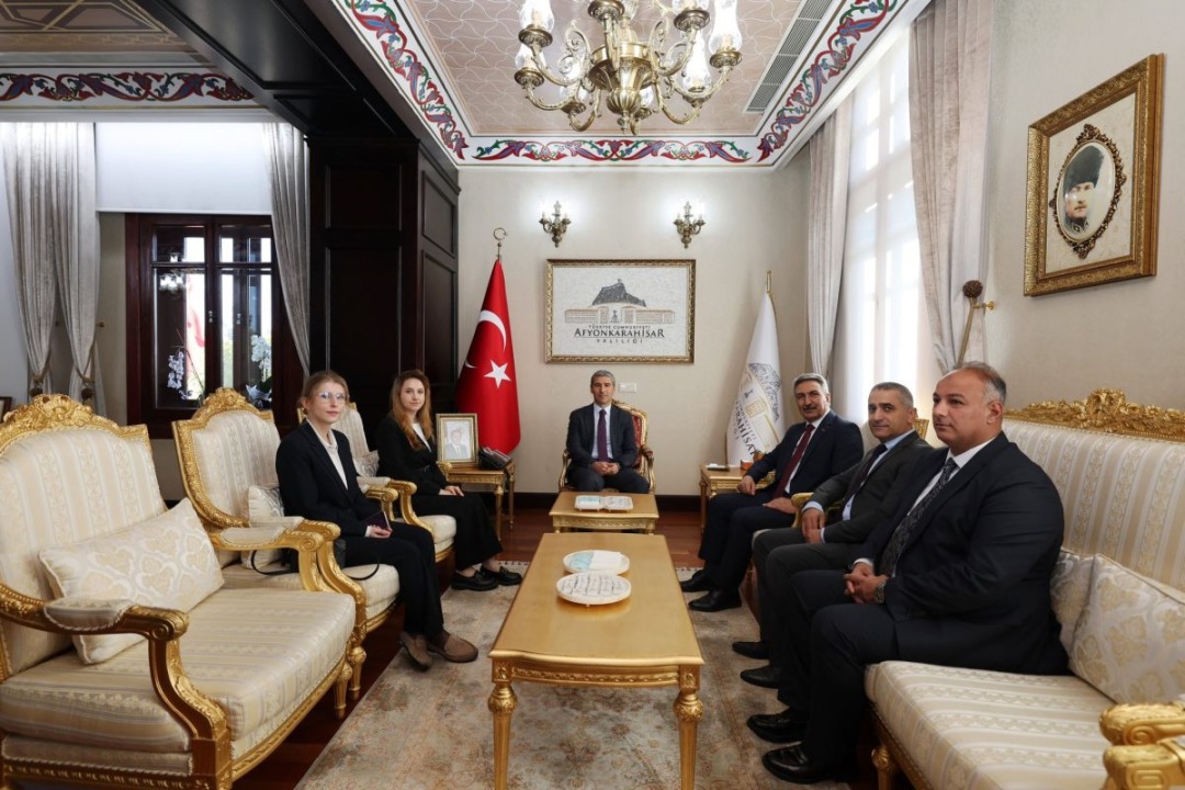 Bakanlık Müfettişlerinden Afyonkarahisar Valisi Dr. Naci Aktaş’a Resmi Ziyaret