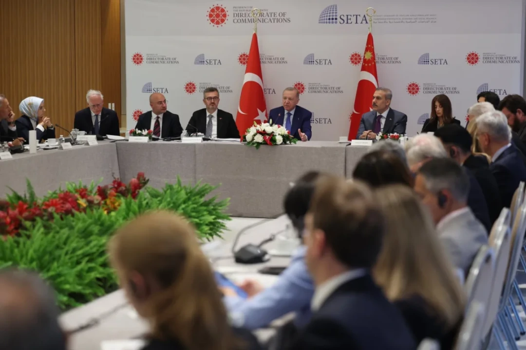 Cumhurbaşkanı Erdoğan New York’ta ABD’li Düşünce Kuruluşu Temsilcileriyle Kritik Zirve Gerçekleştirdi