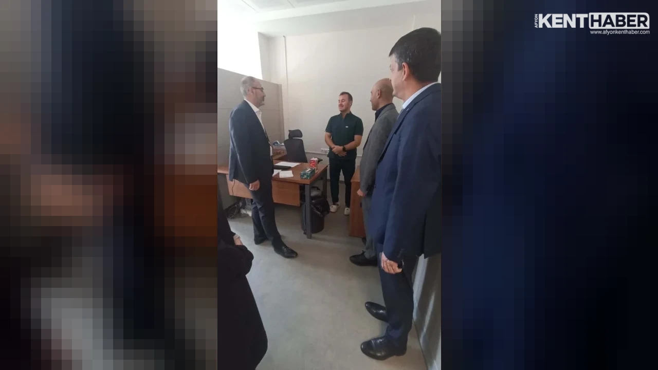 İl Sağlık Müdürü Dr. Hakkı Öztürk’ten Çobanlar Devlet Hastanesi’ne Kapsamlı Ziyaret - Detay Görsel 1