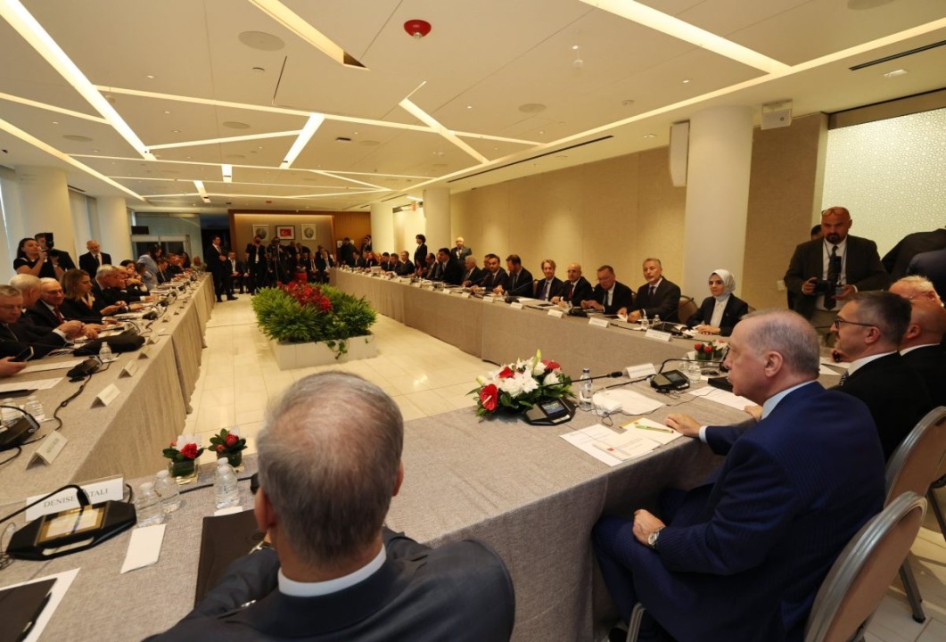 Cumhurbaşkanı Erdoğan New York'ta Düşünce Kuruluşu Temsilcileriyle Yuvarlak Masa Toplantısında Buluştu - Detay Görsel 2