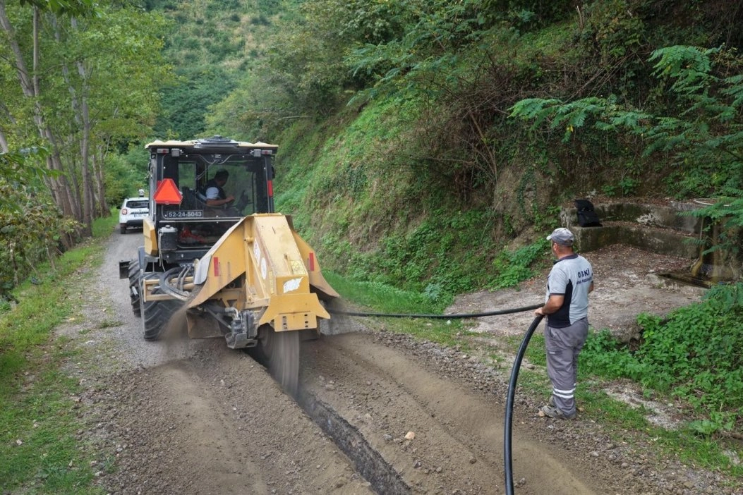 Ordu Fatsa’da Yılların Sorunu Çözüldü: İçme Suyu Hattı Baştan Aşağı Yenilendi