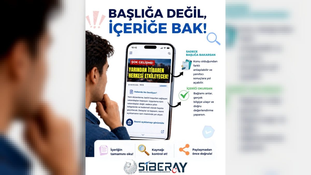 Dijital Platformlarda Dezenformasyon Tehlikesi: Sosyal Medyadaki Yanıltıcı İçeriklere Karşı Kritik Uyarı ve Önlemler
