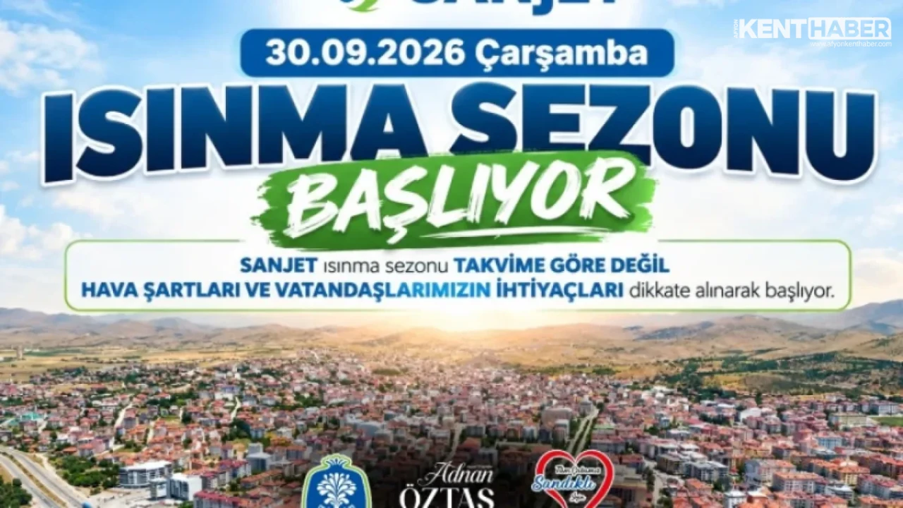 Sandıklı’da Jeotermal Isınma Sezonu Tarihi Netleşti: SANJET Vanaları Açıyor