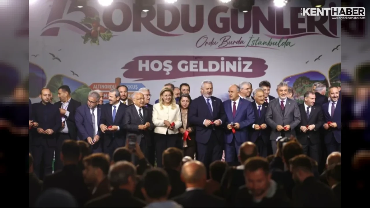 15. Ordu Günleri İstanbul’da Başladı: Karadeniz’in İncisi İstanbul’a Taşındı