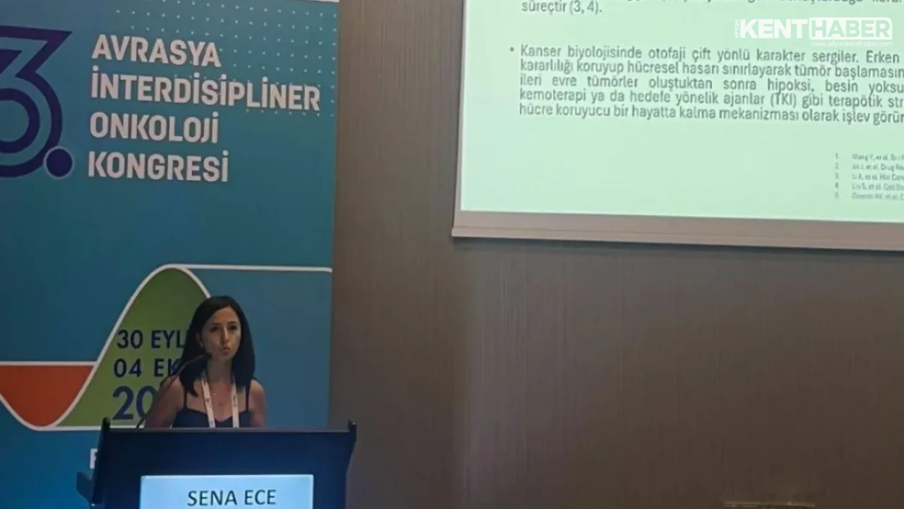 AFSÜ’lü Akademisyenlerin Böbrek Kanseri Çalışmasına KKTC’den Büyük Ödül