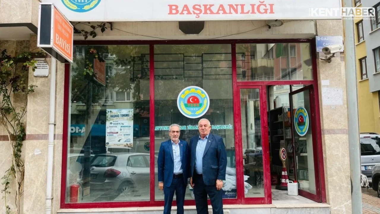 Afyonkarahisar Esnaf ve Sanatkarlar Odaları Birliğinden Ziraat Odasına Anlamlı Ziyaret - Detay Görsel 3