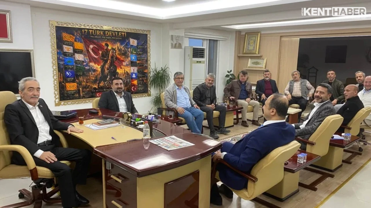 Afyonkarahisar Esnaf Teşkilatından AK Parti Heyetine Ziyaret ve İstişare - Detay Görsel 1