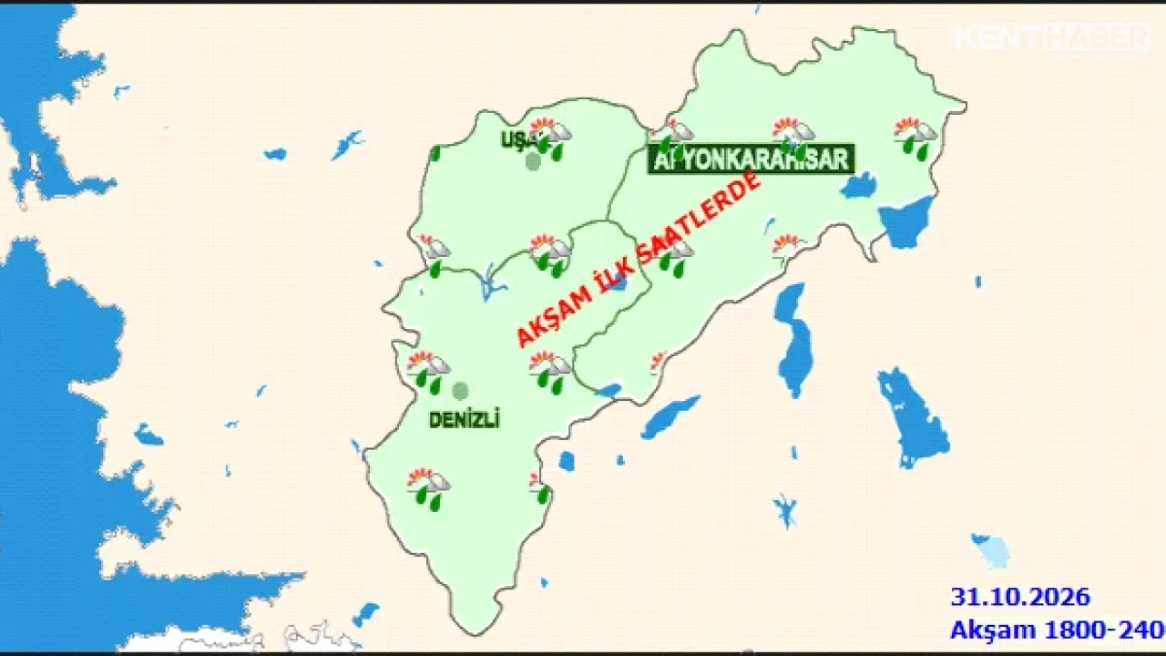 Afyonkarahisar Hava Durumu (01.11.2026): Afyonkarahisar Günlük Tahmin Raporu Açıklandı
