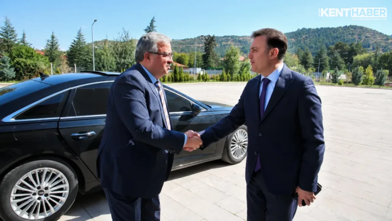 AK Parti Milletvekili İbrahim Yurdunuseven’den Afyonkarahisar Emniyet Müdürü Gökhan Demirtola’ya Ziyaret