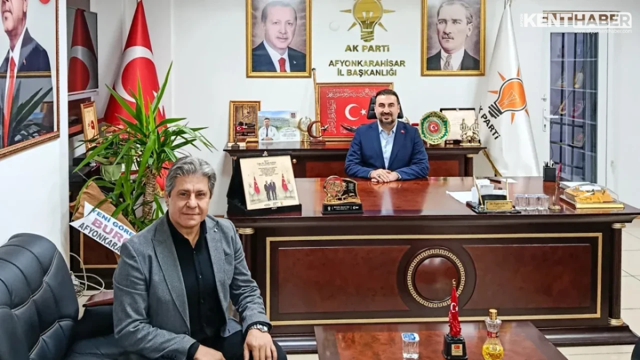 AKÜREM Müdürü Prof. Dr. İsmail Aytekin’den AK Parti Afyonkarahisar İl Başkanlığı’na Ziyaret