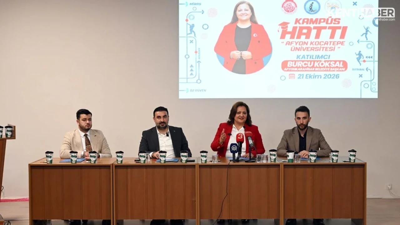 AKÜ’de “Kampüs Hattı” Söyleşilerinin İlk Konuğu Afyonkarahisar Belediye Başkanı Burcu Köksal Oldu - Detay Görsel 1