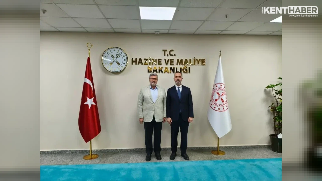 AK Parti’li Ali Özkaya’dan Hazine ve Maliye Bakan Yardımcısı Bekir Bayrakdar’a Ziyaret