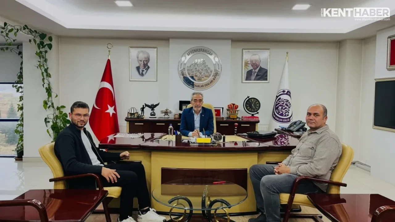 Bakkallar Esnaf Odası’ndan Başkan Cengiz Üstün’e Hayırlı Olsun Ziyareti