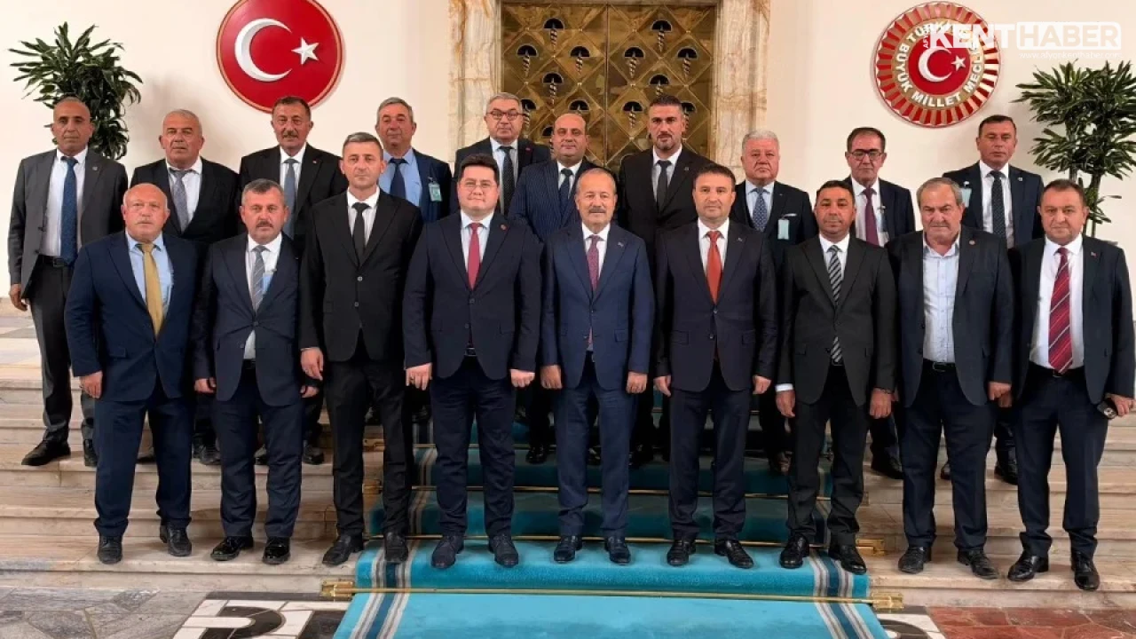 BAŞKAN AYNACI’DAN MİLLETVEKİLİ MEHMET TAYTAK’A HAYIRLI OLSUN ZİYARETİ - Görsel 2