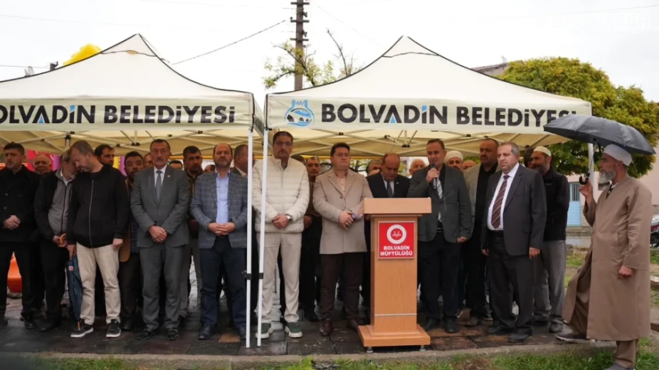 Bolvadin İlçe Müftülüğü Yeni Hizmet Binasının Temeli Dualarla Atıldı