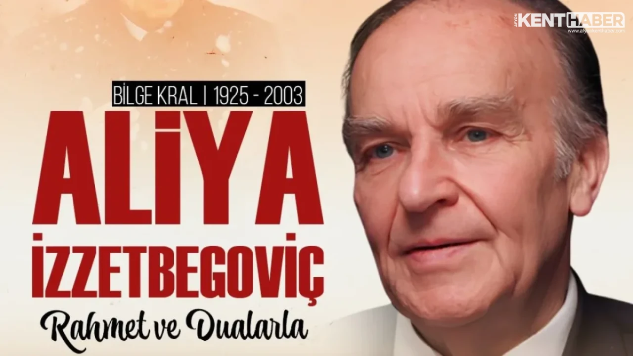 Afyonkarahisar Ülkü Ocakları’ndan Bilge Kral Aliya İzzetbegoviç’i Anma Mesajı