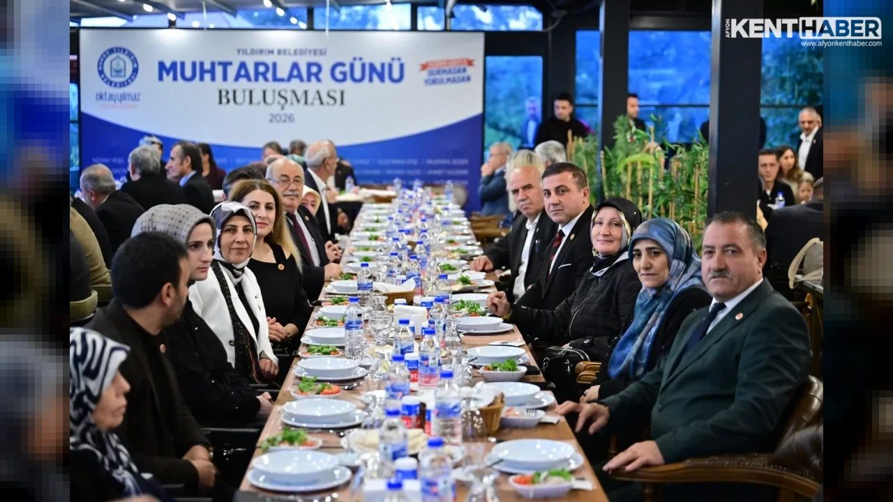 Bursa Yıldırım Belediye Başkanı Oktay Yılmaz’dan Muhtarlara 19 Ekim Müjdesi