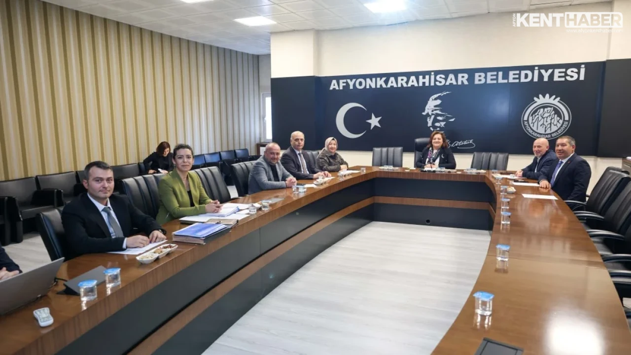 Afyonkarahisar Belediye Başkanı Burcu Köksal Başkanlığında Çevre Hizmetleri Birliği Ekim Ayı Encümen Toplantısı Gerçekleştirildi - Detay Görsel 2