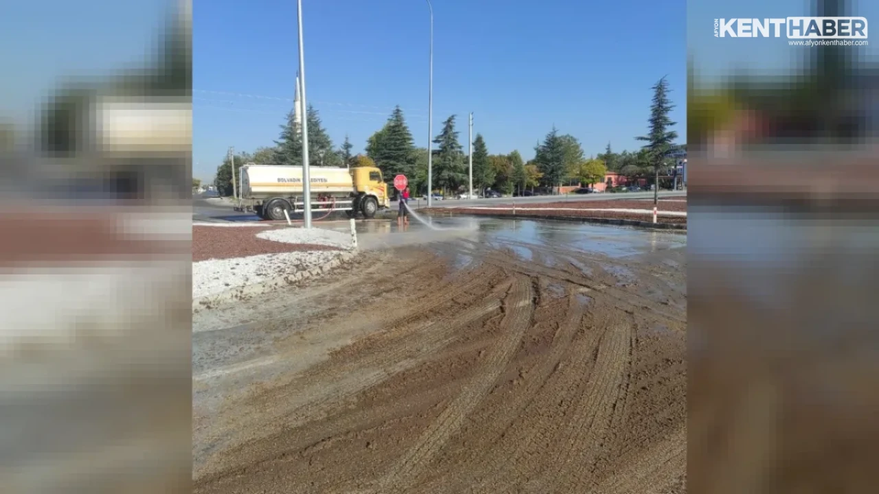 Bolvadin Belediyesinden Çevre ve Trafik Güvenliği İçin Kritik Uyarı ve Müdahale