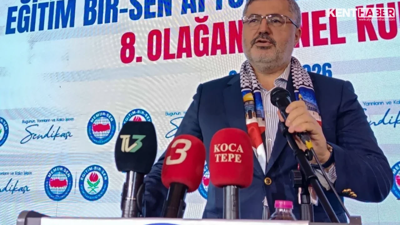 AK Parti Afyonkarahisar Heyeti Eğitim-Bir-Sen 8. Olağan Genel Kurulu'na Katıldı - Detay Görsel 4