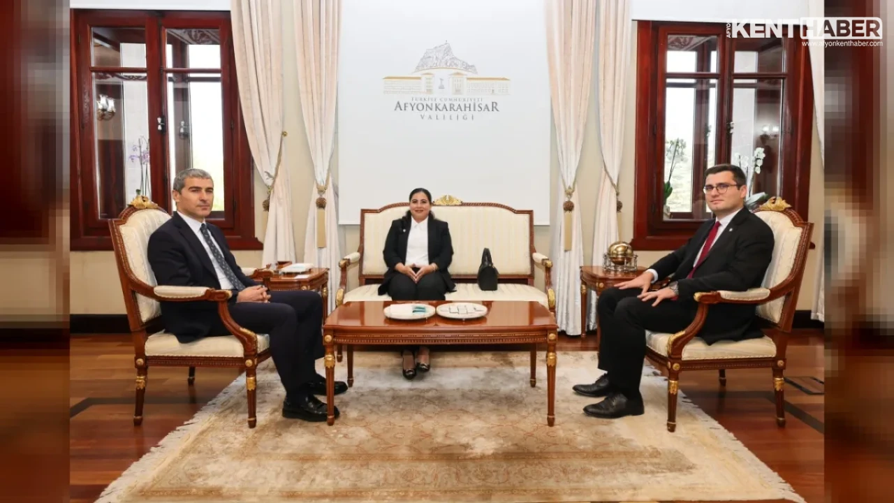 Emirdağ Cumhuriyet Savcısı Teryaki ve Hakim Genç Teryaki’den Vali Aktaş’a Ziyaret