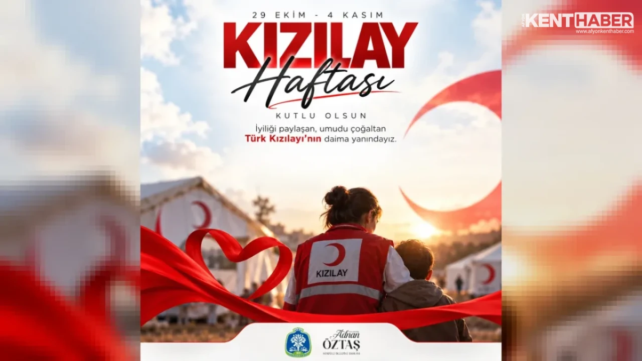 Sandıklı Belediyesinden Kızılay Haftası Kutlama Mesajı