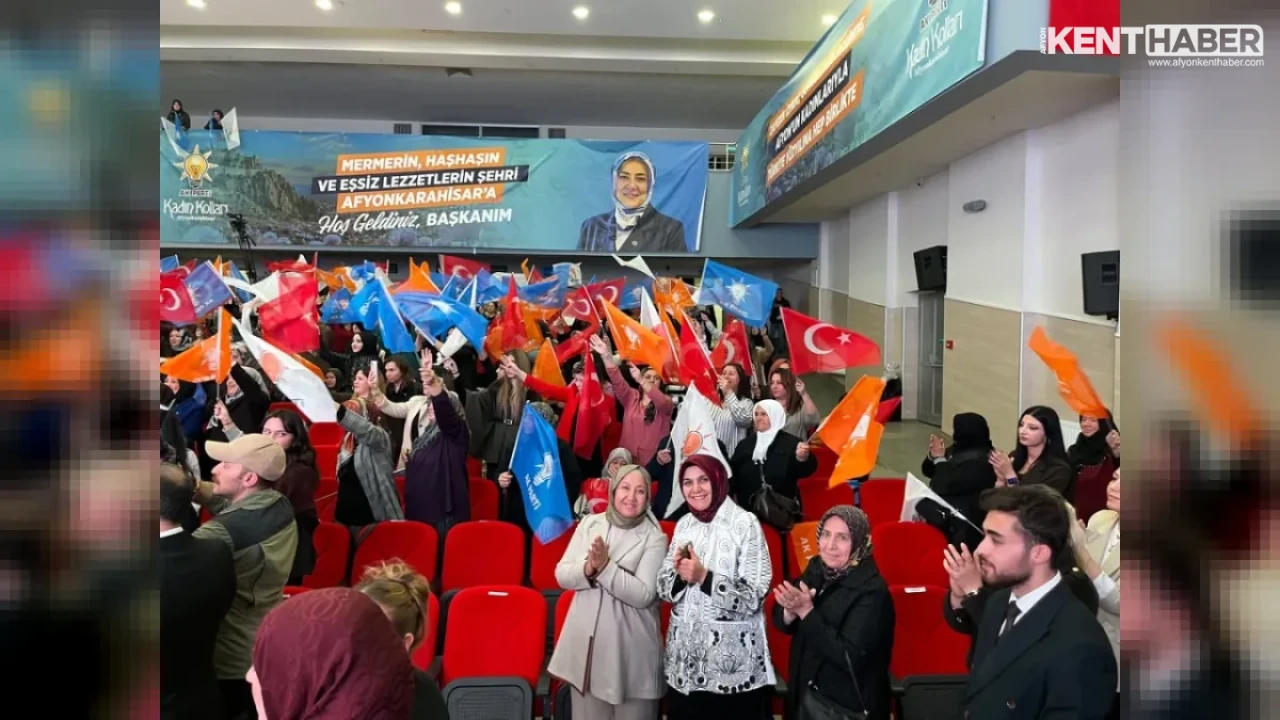 AK Parti Afyonkarahisar Kadın Kolları İl Danışma Meclisi Toplantısı İscehisar’ın katılımıyla gerçekleştirilecek