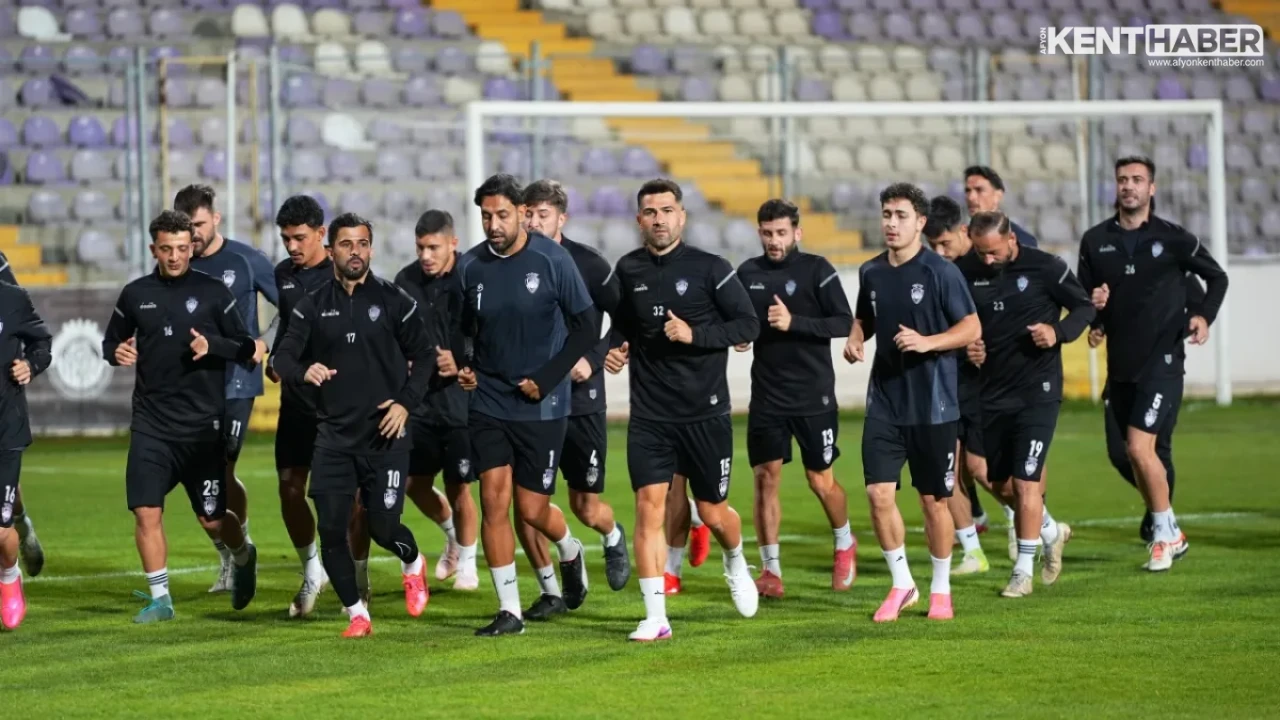 1923 Afyonkarahisarspor’dan Ziraat Türkiye Kupası İçin Sıkı Antrenman