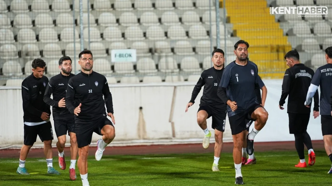 1923 Afyonkarahisarspor'dan Ziraat Türkiye Kupası İçin Sıkı Antrenman - Detay Görsel 1