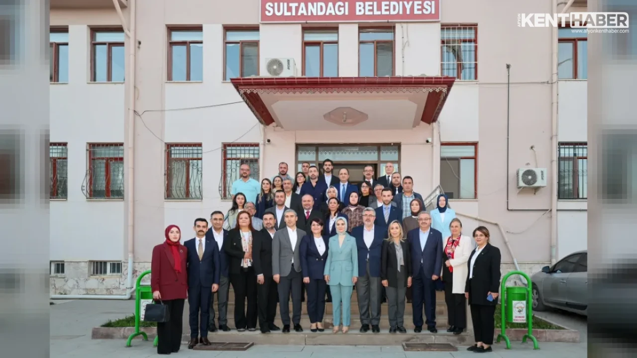 Afyonkarahisar Valisi Dr. Naci Aktaş ve Bakan Mahinur Özdemir Göktaş Sultandağı Belediyesi’ni Ziyaret Etti