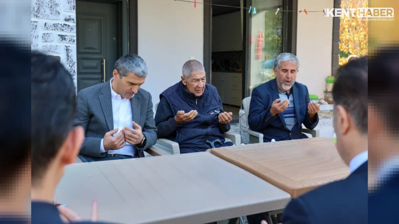 Afyonkarahisar Valisi Dr. Naci Aktaş Sultandağı’nda Şehit Ailelerini Ziyaret Etti
