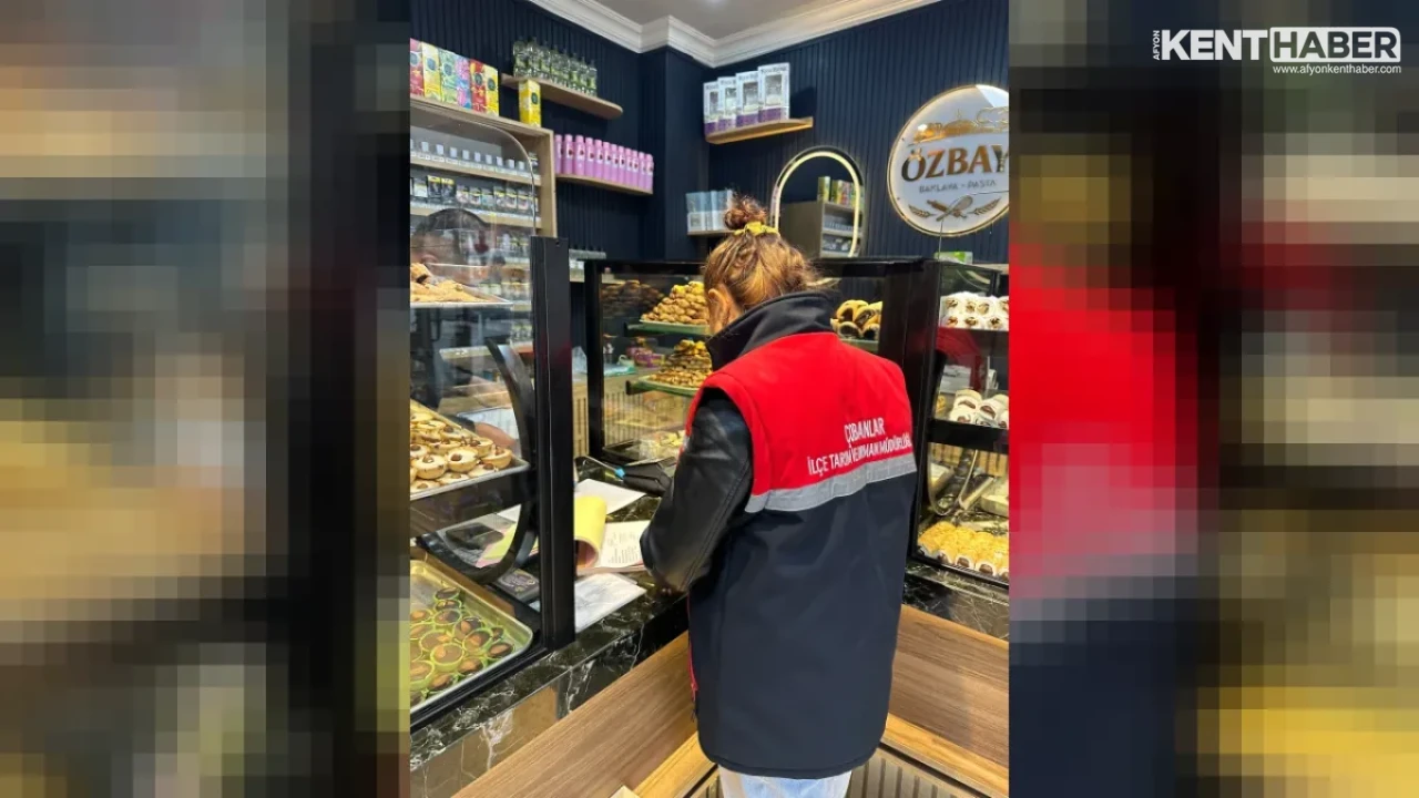 Çobanlar İlçe Tarım Müdürlüğü’nden Güvenli Gıda İçin Sıkı Denetim