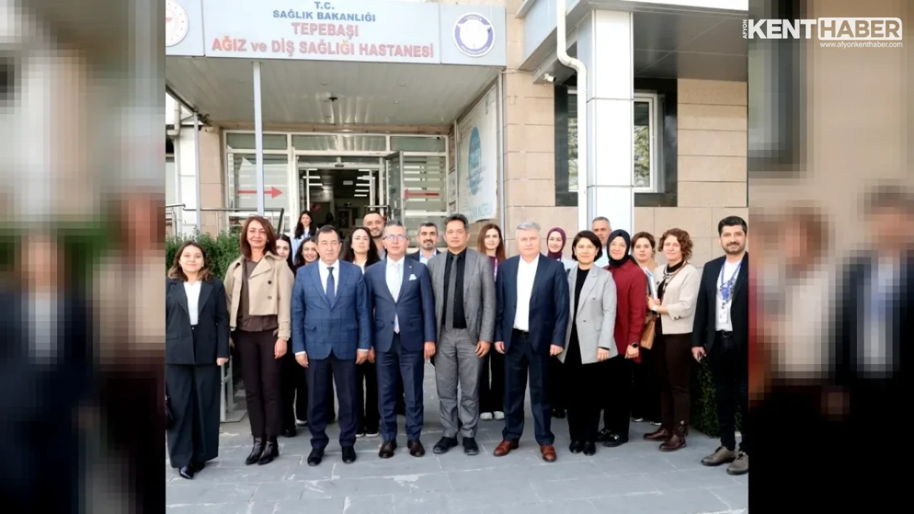 Afyonkarahisar İl Sağlık Müdürlüğü Heyetinden Ankara ve Eskişehir’e Sağlık Ziyareti