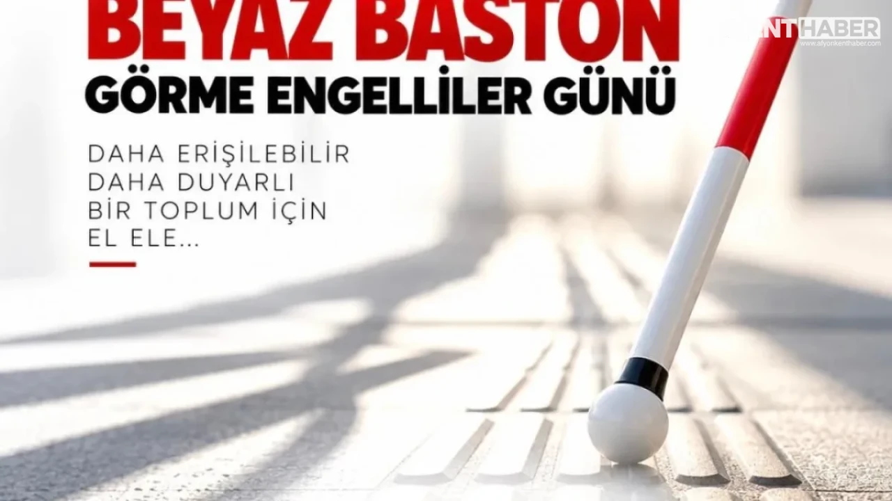 Görme Engelli Vatandaşlarımızın Hayatını Kolaylaştırmak ve Engelsiz Bir Yaşamı Hep Birlikte Mümkün Kılmak Dileğiyle.