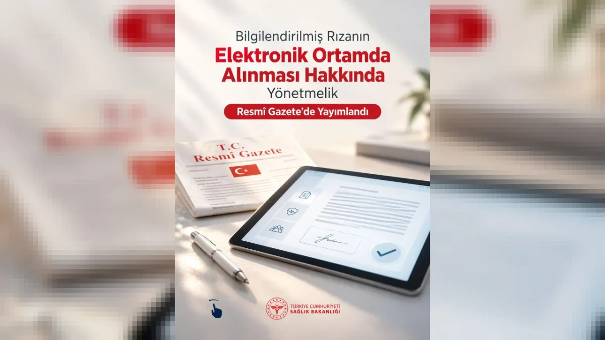 Afyonkarahisar İl Sağlık Müdürlüğü Duyurdu: Bilgilendirilmiş Rızanın Elektronik Ortamda Alınması Hakkında Yönetmelik Resmî Gazete’de Yayımlandı