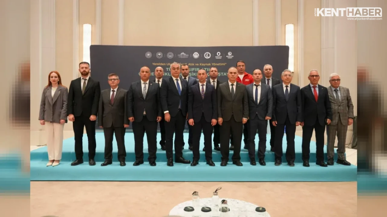 Afyonkarahisar’da Sıfır Atık Çalıştayı: Yerelden Ulusala İsraf ve Kaynak Yönetimi Masaya Yatırıldı