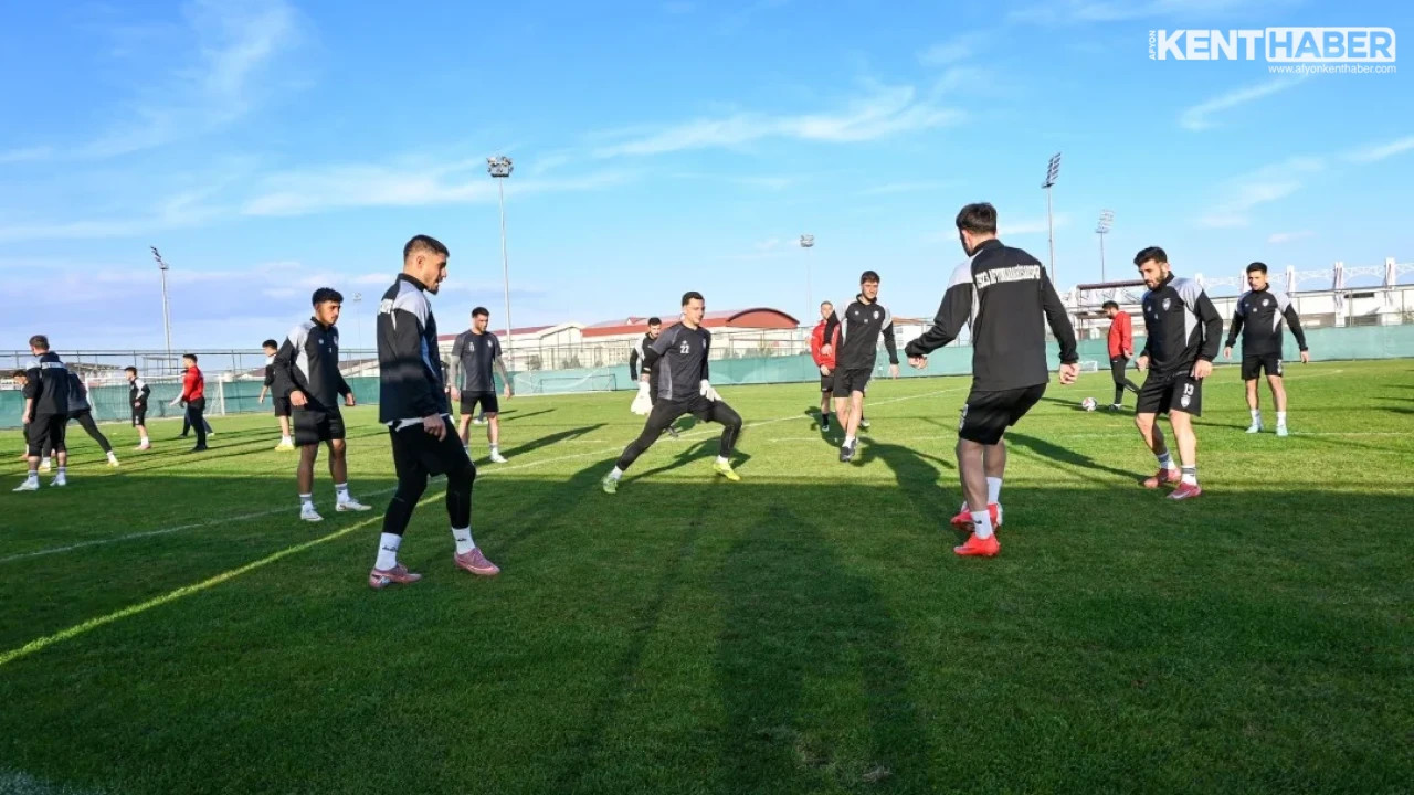 1923 Afyonkarahisarspor Kulu Maçı Hazırlıklarını Yüksek Tempoyla Sürdürüyor - Detay Görsel 2