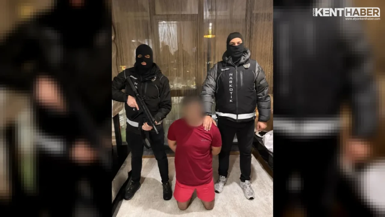 T.C. İçişleri Bakanlığı Narkotik Ekiplerinden Başarılı Operasyon: Şüpheli Yakalandı