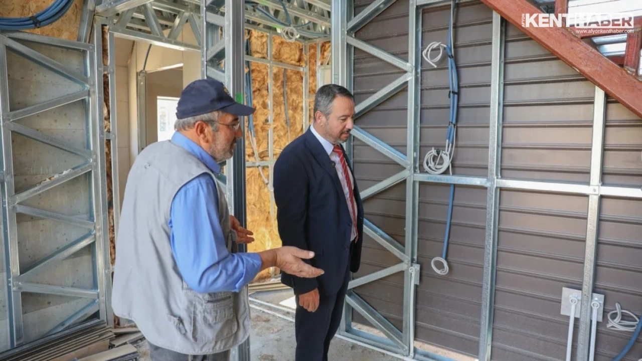 Sandıklı Hüdai Kaplıcaları'nda 17 Adet Ultra Lüks Bungalov Apart İnşaatı Hızla Sürüyor - Detay Görsel 1