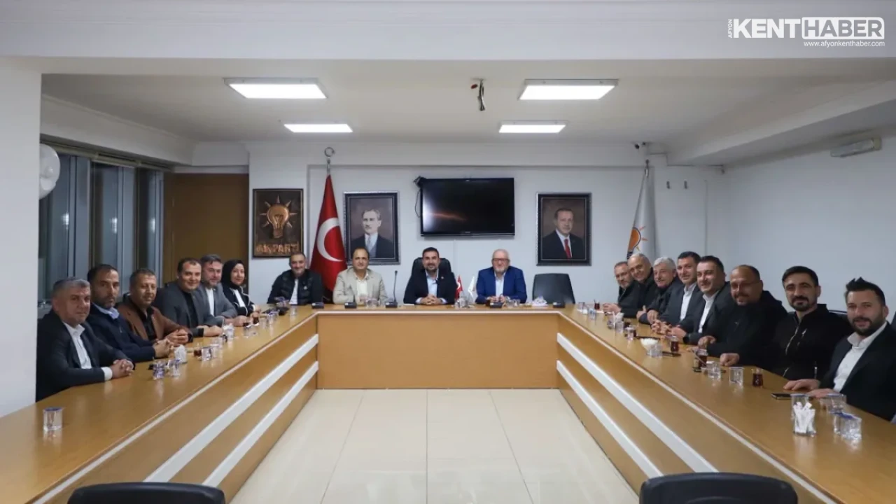 AK Parti Afyonkarahisar İl Başkanlığı’ndan Belediye Başkanları Toplantısı