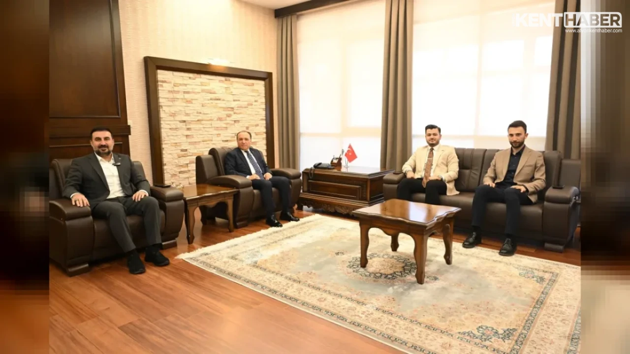 AK Parti Heyetinden Afyon Kocatepe Üniversitesi Rektörü Prof. Dr. Mehmet Karakaş’a Nazik Ziyaret