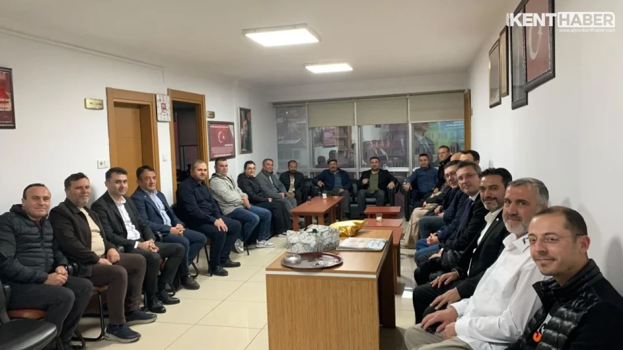 AK Parti Afyonkarahisar İl Başkanı Dr. Özgür Kavak Haftaya Hemşehrileriyle Başladı