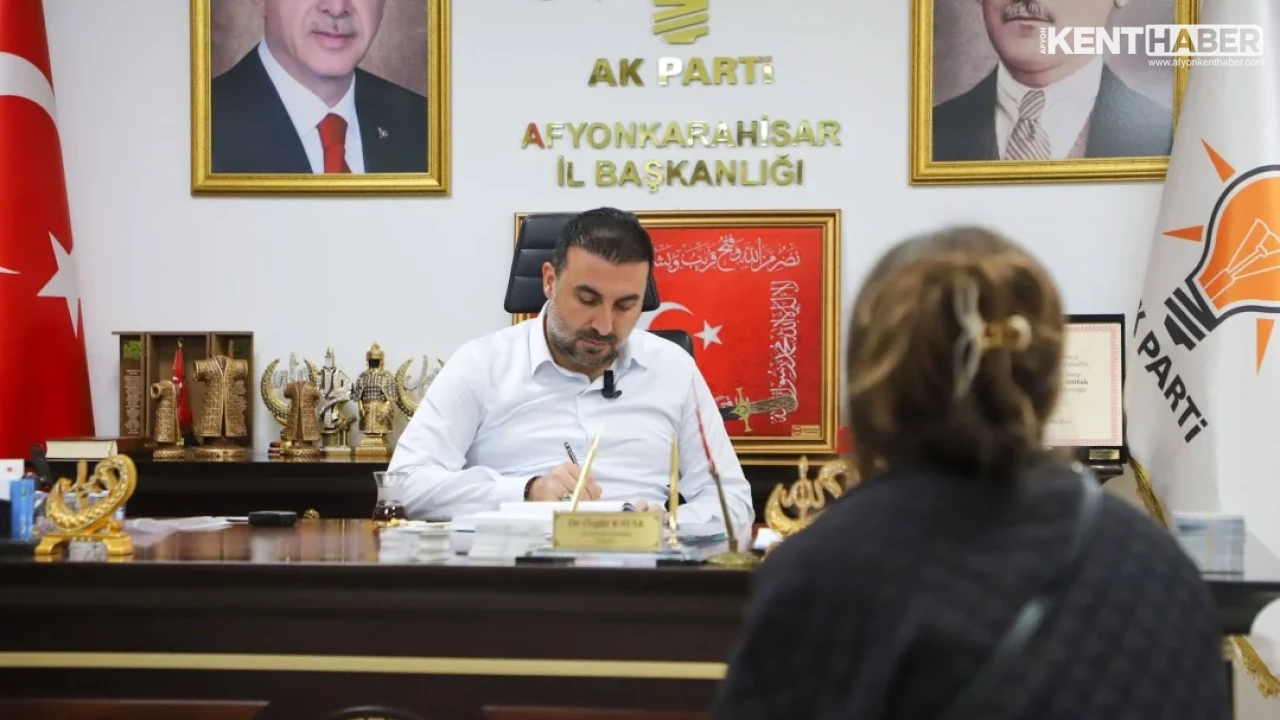 AK Parti Afyonkarahisar İl Başkanı Dr. Özgür Kavak Teşkilatla Buluştu - Detay Görsel 4